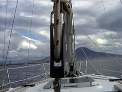 Il Vesuvio a prua di Corricella